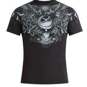 Nightmare Before Christmas Men's and Big Men's Graphic Tee with Short Sleeves